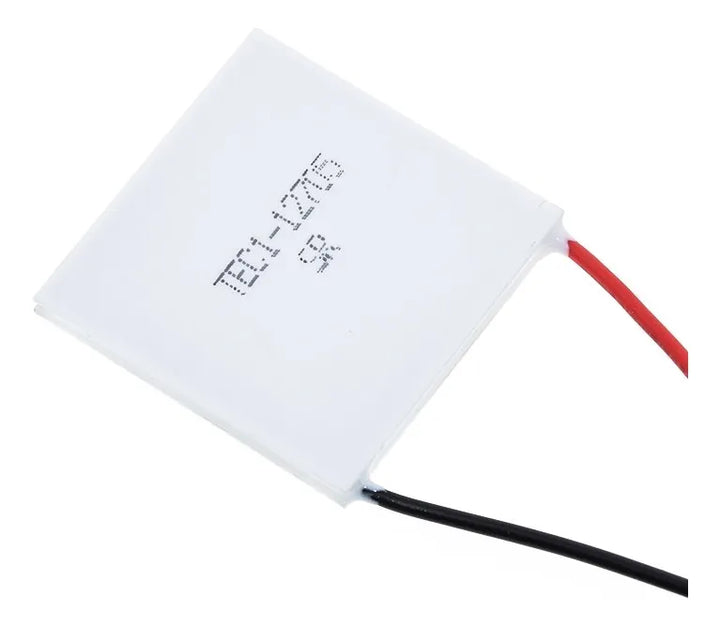 Celda Peltier 12705 Tec112705 12v 5a 60w 40x40mm Disipador