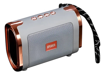 Parlante Stéreo T12 Altavoz Inalámbrico Portátil Negro