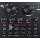 Interfaz de audio Soundpro V8 negra 2.ª gen