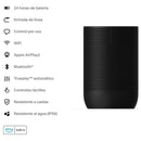 Sonos Move 2 Parlante Portátil Con Sonido Estéreo Wifi Y Bt Negro