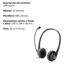 *hp Auriculares Estereo Usb T1a67aa