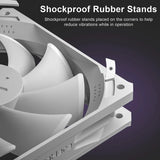 Ventiladores De Carcasa Para Computadora 12 Cm 5 Unidades Al