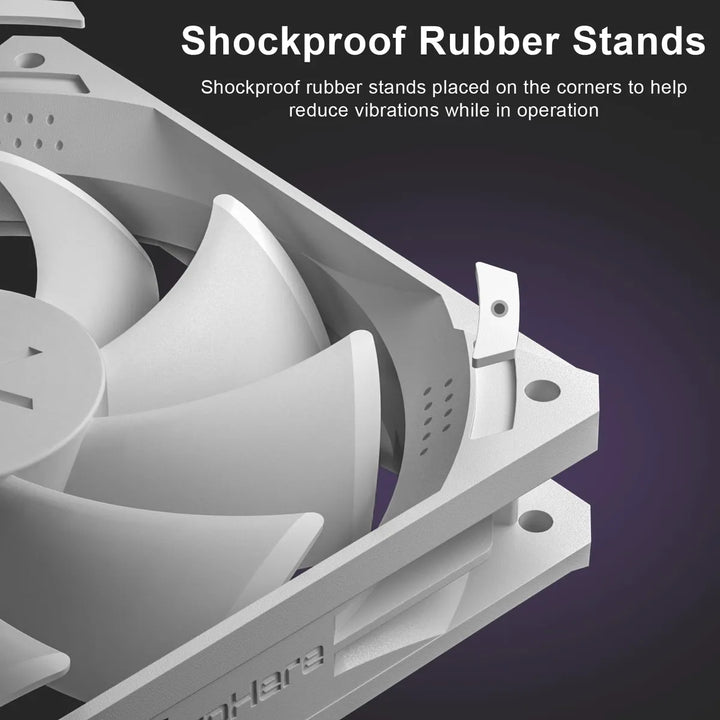 Ventiladores De Carcasa Para Computadora 12 Cm 5 Unidades Al