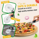 Molde Para Pizza Mimorou De 8 Piezas Con Agujeros De 9 Pulga