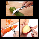 Pelador Verduras Cocina Fruta Papa Zanahoria Negro
