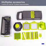 Multi Picador Vegetales 15 Pzs Cortador Verduras 1.2 L