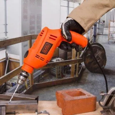 Taladro Percutor. 3/8 550w Black & Decker Tb550-b3 Naranja