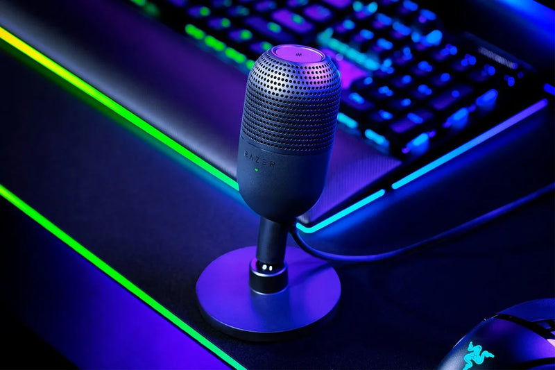 Micrófono Razer Seiren V3 Mini Ultra Compacto Usb Negro