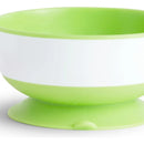 Platos Munchkin Bowl De Succión Antiderrame X 3 Unidades Amarillo / Verde / Azul Liso