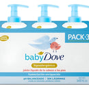 Jabón Líquido Bebé 3 Uni/400 Ml