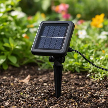 Extension Navideña Multicolor Recarga Solarmente 100 Led
