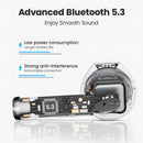 Haylou Audífonos In-ear Inalámbricos, Bluetooth 5.3, Negro, X1 Neo True