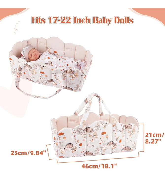 Babeside Juego De 3 Piezas De Moises Para Muneca Con Ropa De