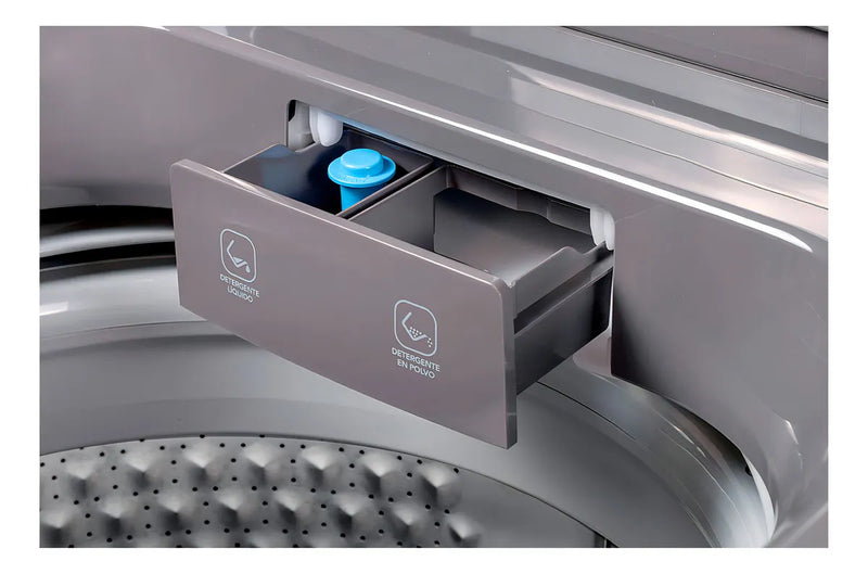Lavadora Digital Kalley K-ld12ge Carga Superior 12 Kg Gris