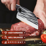 Cuchillos Huusk De Japón, Cuchillo De Chef Serbio Mejorado F