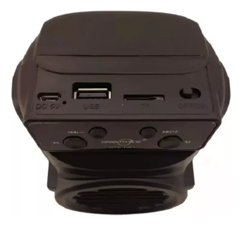 Parlante Portátil Inalámbrico Bluetooth Fm Tf Recargable Rgb