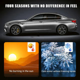 Funda De Volante De Cuero Genuine Ziciner, Ultra Duradera