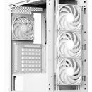 Chasis Gamer Atx Aerocool D502a-g-wt-v1 Blanco +4 Fan Rgb