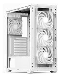 Chasis Gamer Atx Aerocool D502a-g-wt-v1 Blanco +4 Fan Rgb