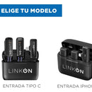 Microfono Inalambrico Lavalier Solapa Linkon + Estuche Carga