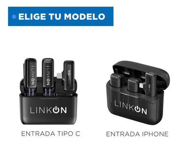 Microfono Inalambrico Lavalier Solapa Linkon + Estuche Carga
