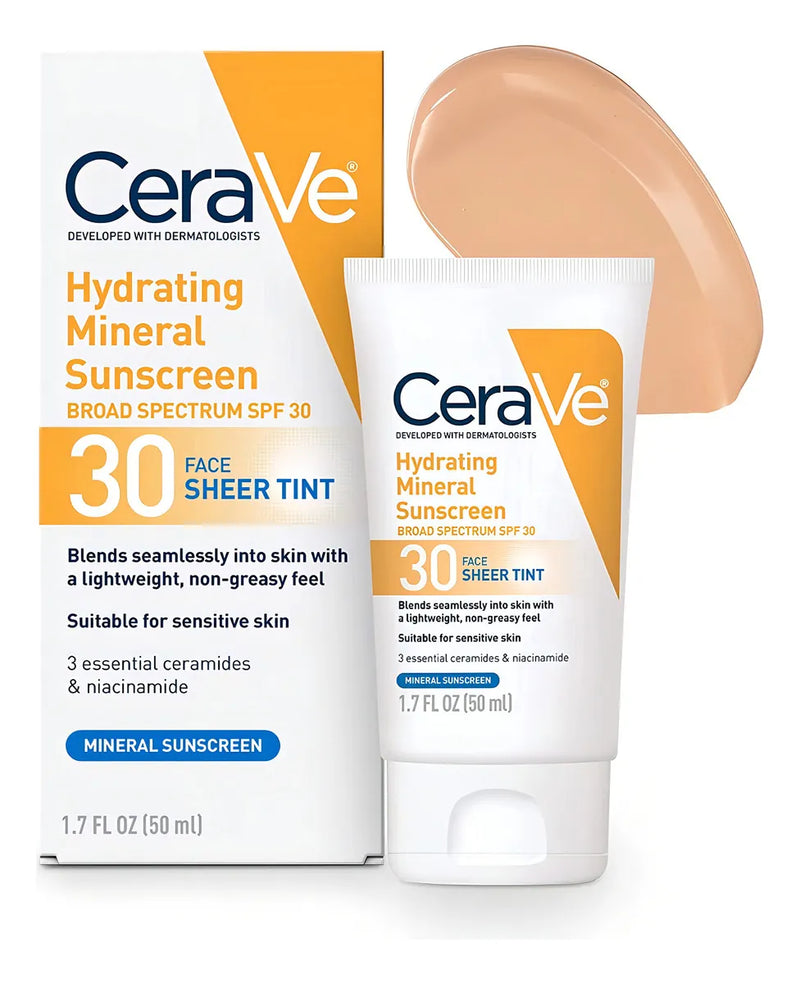 Cerave Protector Solar Tintado Con Spf - Ml A $1600