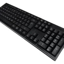 Combo Teclado En Español + Mouse Optico De Cable Usb Seisa Mouse Negro Teclado Negro
