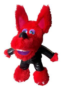 Peluche Aurelio Cheveroni - Rockero 40 Cms Traje Negro Traje Negro - Rock