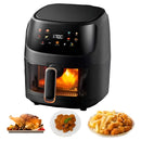 Freidora De Aire Silver Crest Litros Color Negro 110v