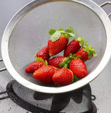 Colador Metálico Cernidor Acero Inoxidable Fritos Fruta