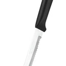 Cuchillo Filetero Sierra Acero Inoxidable - Tramontina Color Negro