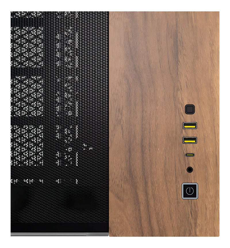 Chasis Corsair 2500x Micro-atx Negro Madera