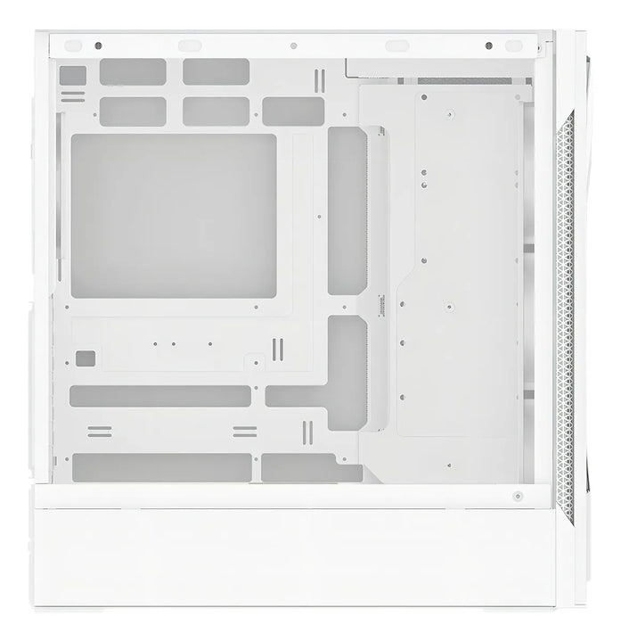 Gabinete Xpg Starker Air Btf Wh Cristal Templado Argb Led Color Blanco