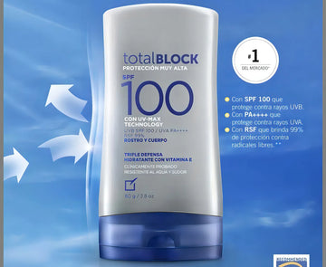 Yanbal Bloqueador Total Block Spf 100 - Ml