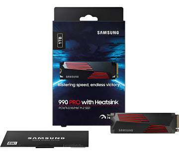 Disco Ssd M.2 Samsung 990 Pro 1tb Pcie 4.0 Mz-v9p1t0cw Negro