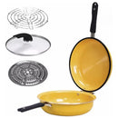 Sarten Doble Cara Antiadherente Grill Accesorio Cocina Hogar Diseño