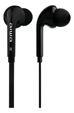Fone de ouvido in-ear Aiwa Awb60 negro