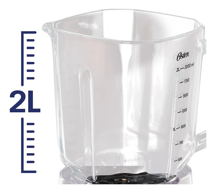 Licuadora Oster Xpert Series Metálica Color Plateado