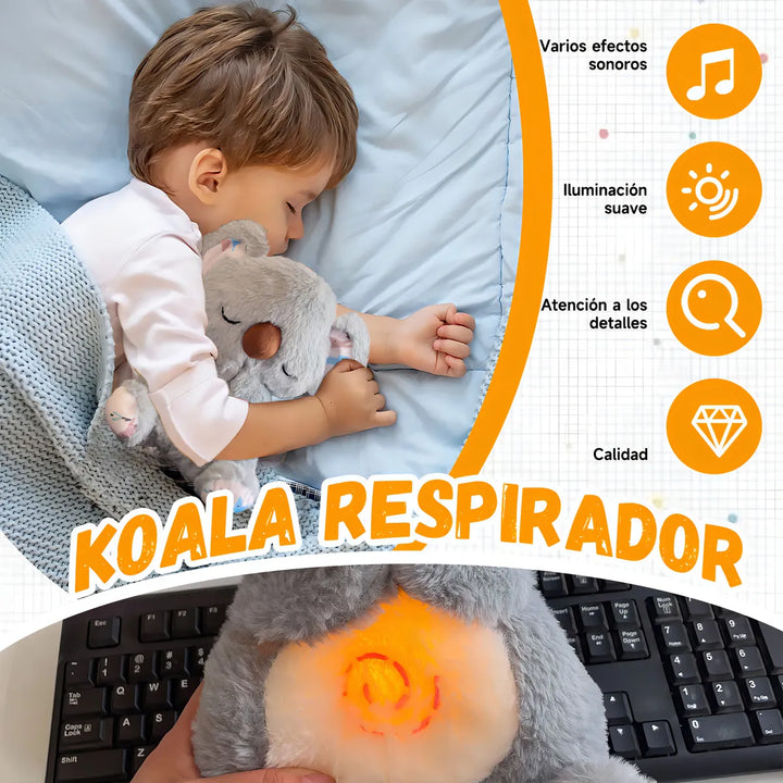 Peluche Que Respira Para Bebes Con Movimientos Sensoriales