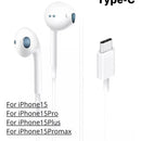 Manos Libres Audifonos Para Iphone 15 Todos Conexión Tipo C Blanco