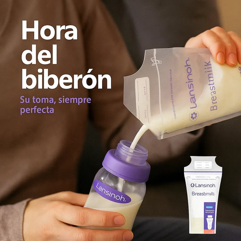 Bolsas Lansinoh Para Leche Materna 50 Unid Bpa Free