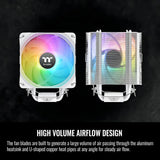 Disipador Cpu Por Aire Intel Amd- Thermaltake Ux200 Se Argb Led Argb White