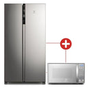 Nevecon Electrolux 442 Lt Side By Side Inverter Ersa44v3hvg Silver