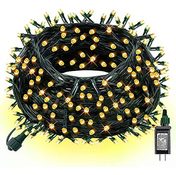 Luces Navideñas Dazzle Bright 300 Led, 100 Ft, Conectables,