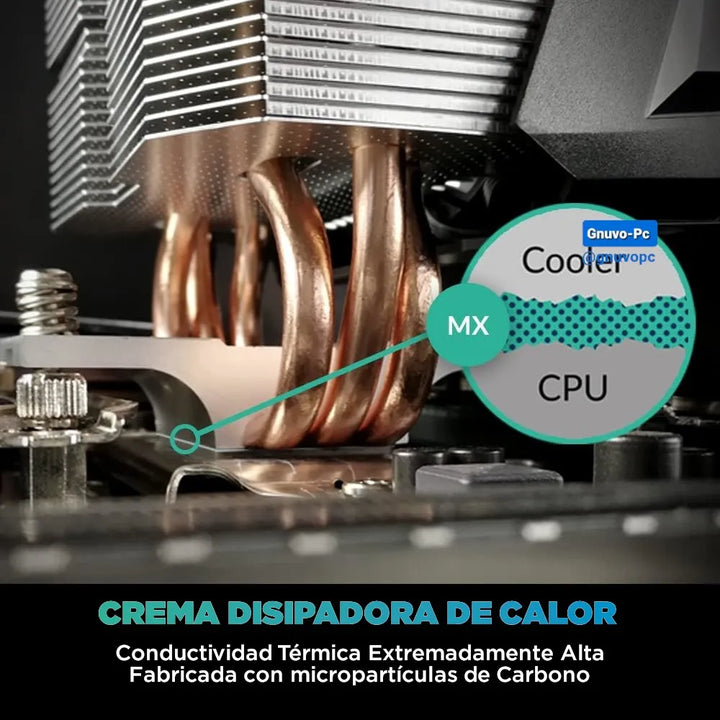 Pasta Termica Crema Disipadora Calor Mx 4 Mx-4 Pc Cpu Gpu Gris