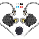 Audífonos Kz Zs10 Pro X Monitor In Ear Con Micro Y Estuche Negro