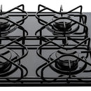 Estufa De Empotrar Esmaltada 60x43 Cm Gas Natural Haceb Color Negro