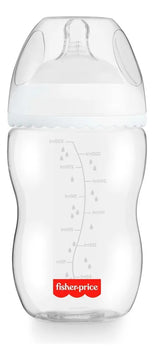 Tetero 330 Ml Blanco Fisher Price Doble Systema Anticolicos