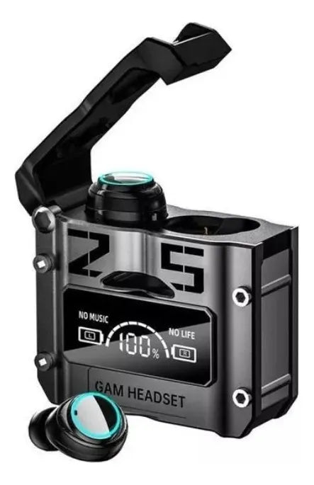 Auriculares Inalámbricos Para Juegos Bluetooth 5.3 M25 De Tw Plateado