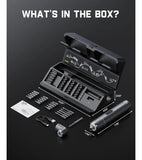 Destornillador Eléctrico 3.7 V 20 Puntas Magnéticas 7 Ajuste